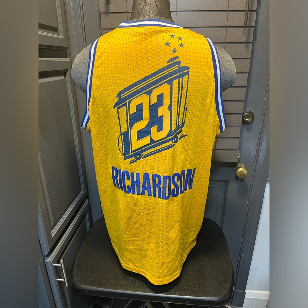 Vintage Nike Team Golden State Warriors "The City" #23 Jason Richardson Jersey
